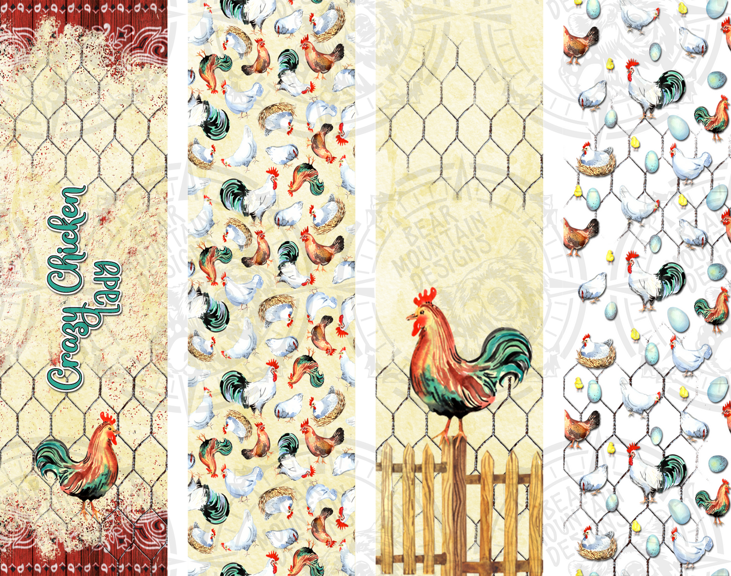 Crazy Chicken Lady Bundle - Pen Wrap