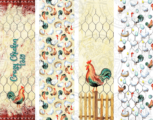 Crazy Chicken Lady Bundle - Pen Wrap