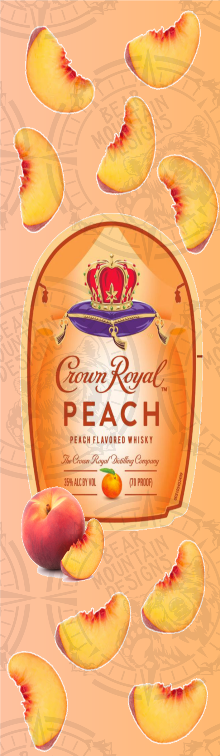 Crown Royal Peach - Pen Wrap