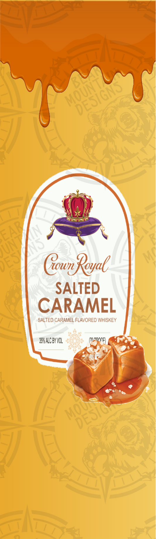 Crown Royal Salted Caramel - Pen Wrap