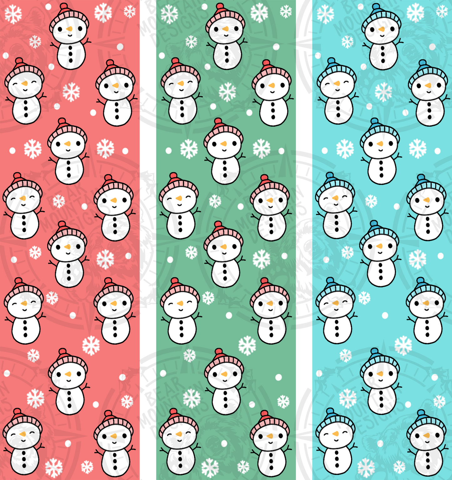 Cute Snowman Bundle - Pen Wrap