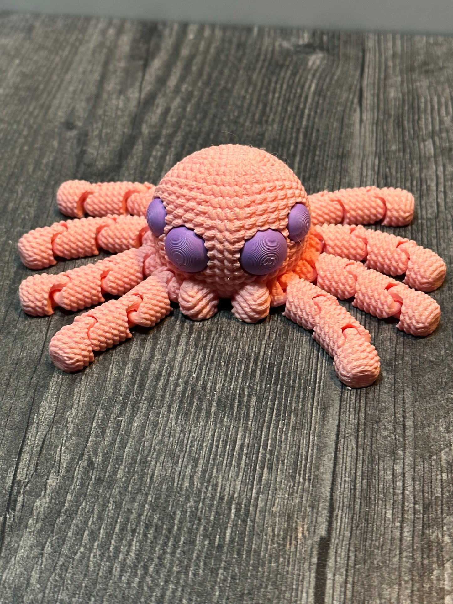 Crochet Spider - Pink/Purple