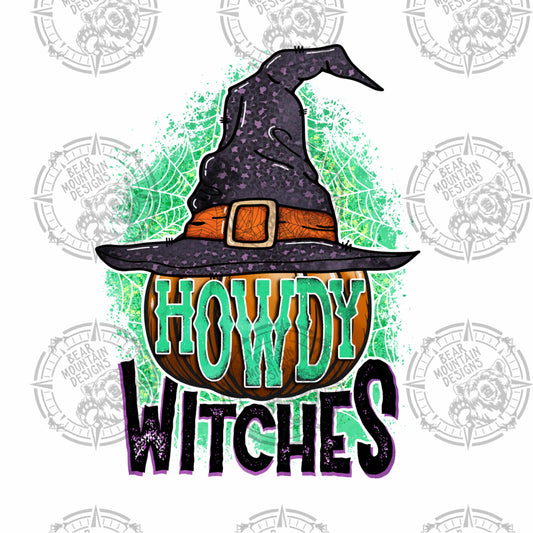 Howdy Witches - Spider Web