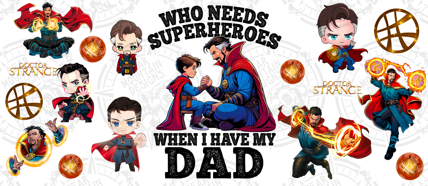 Doctor Strange Dad - Cup Wrap