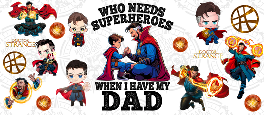 Doctor Strange Dad - Cup Wrap