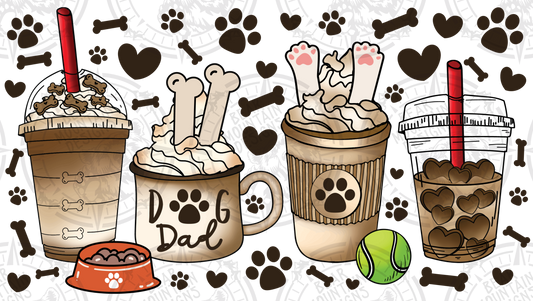 Dog Dad - Cup Wrap