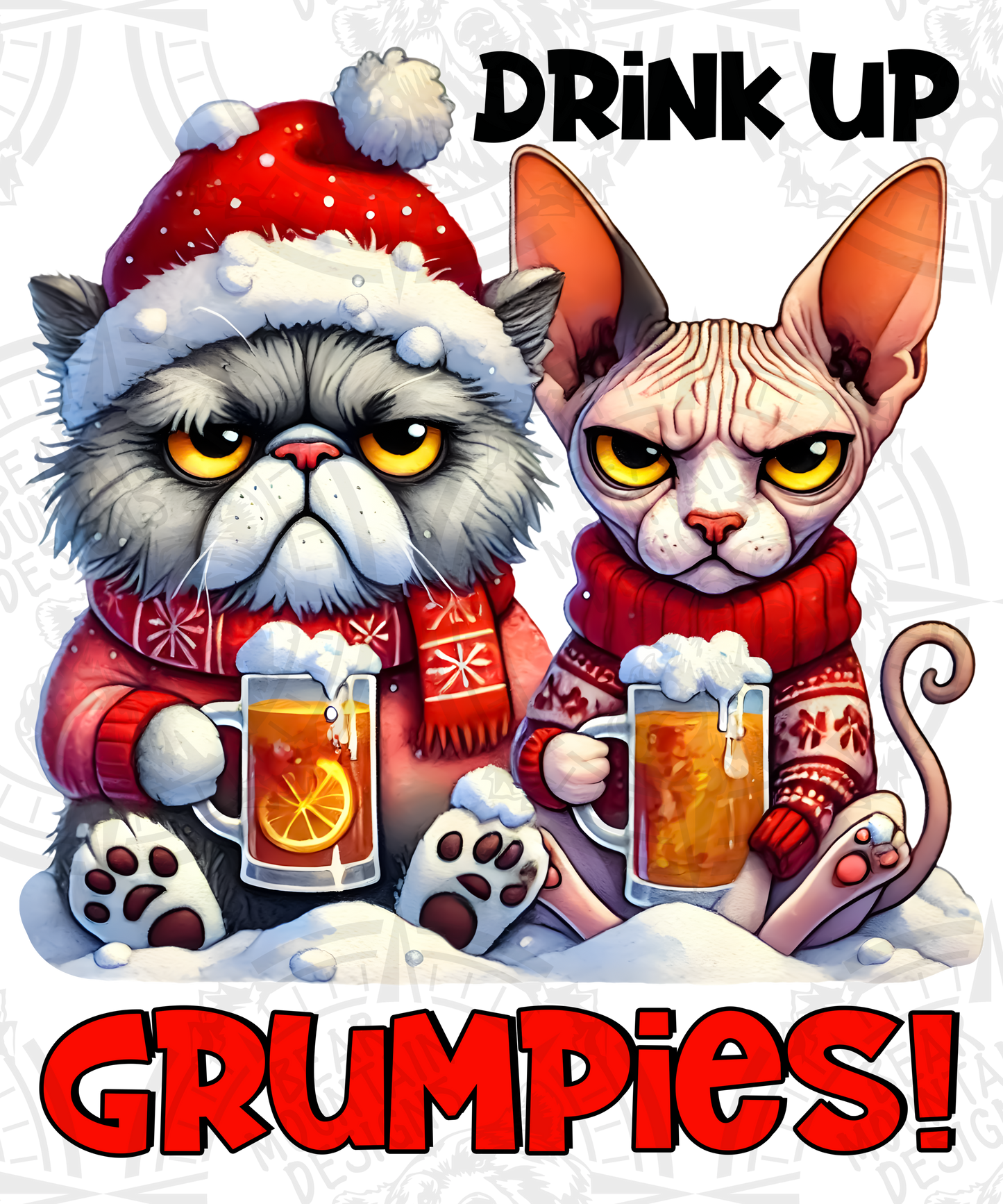 Drink Up Grumpies Christmas Grumpy Cat