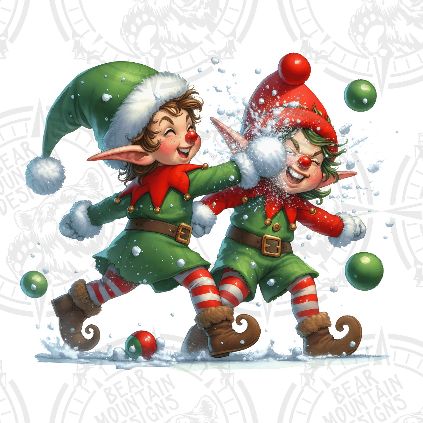 Elf Snowball Fight