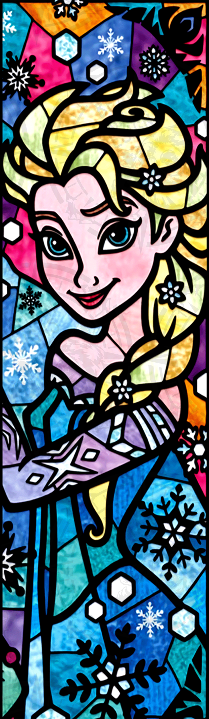 Elsa Stained Glass - Pen Wrap