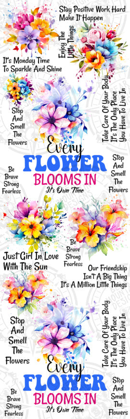 Every Flower Blooms - Pen Wrap