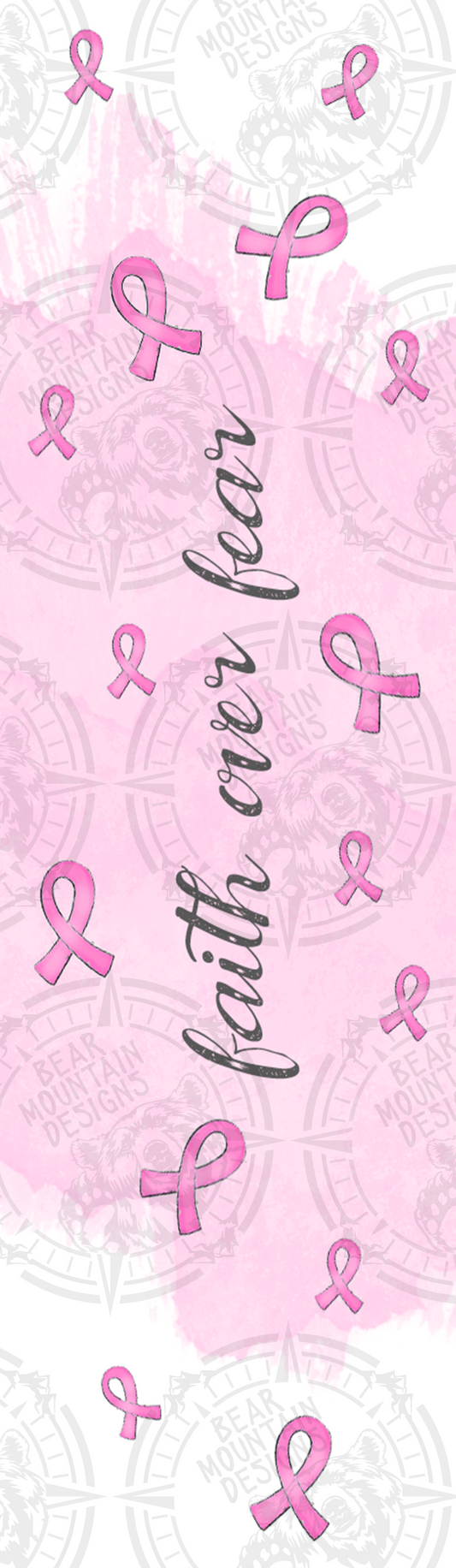 Faith Over Fear Breast Cancer - Pen Wrap