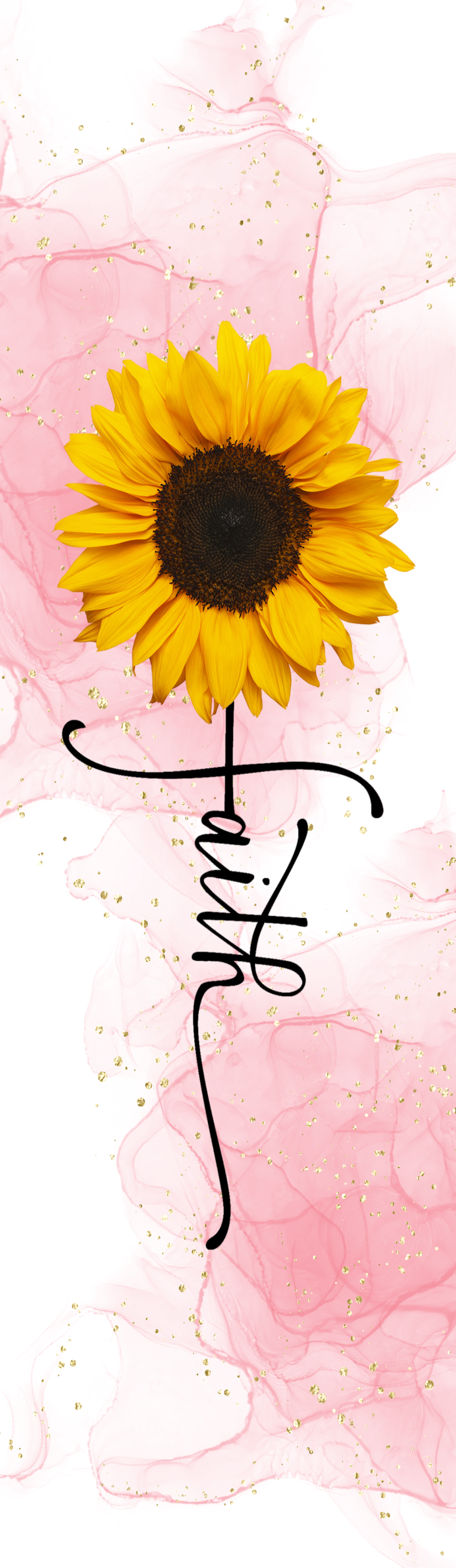 Faith Sunflower Pink - Pen Wrap