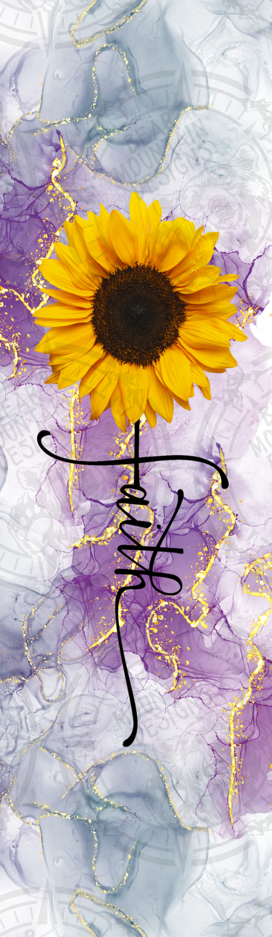 Faith Sunflower Purple - Pen Wrap