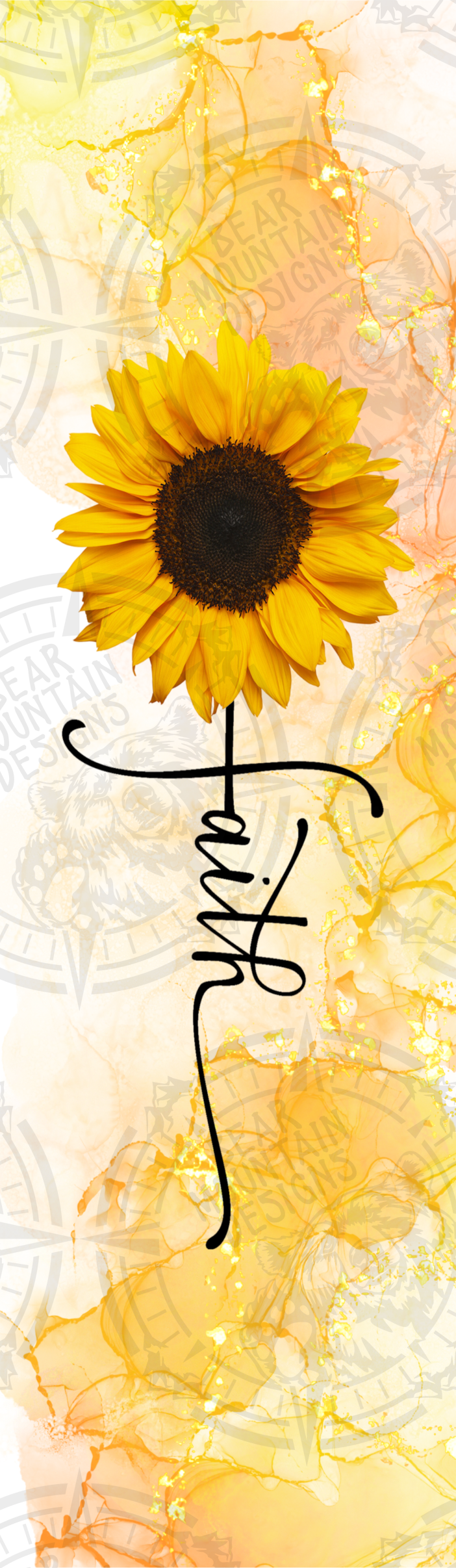 Faith Sunflower Yellow - Pen Wrap