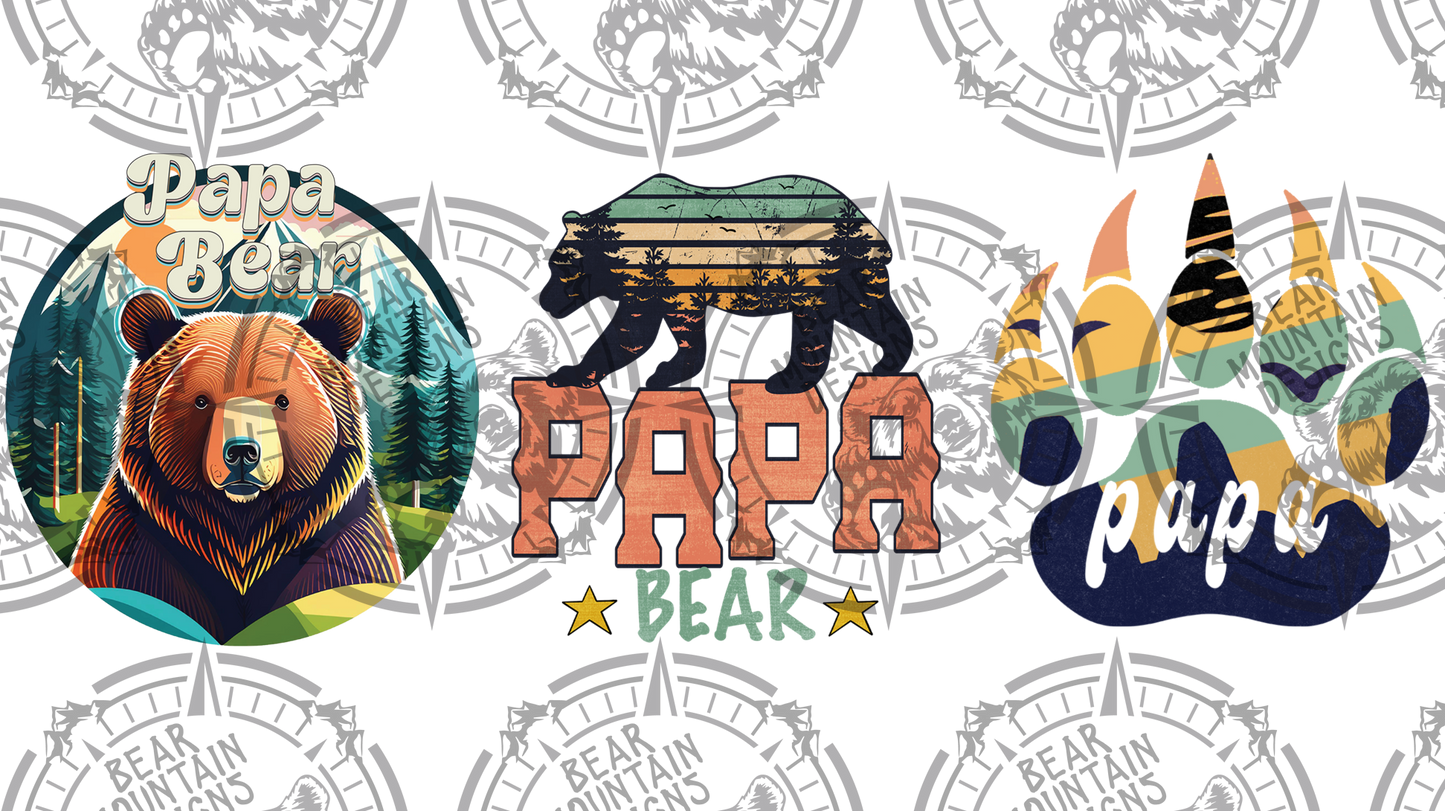 Papa Bear - Cup Wrap