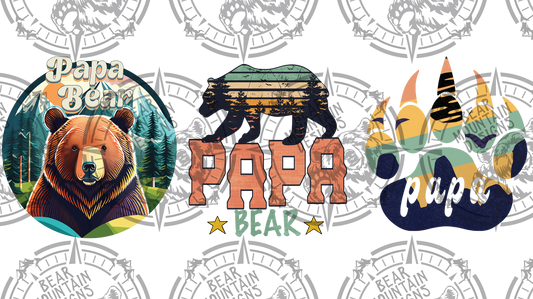 Papa Bear - Cup Wrap