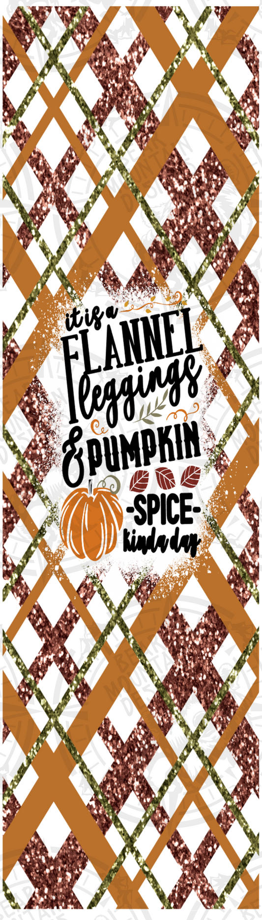 Flannel Leggings & Pumpkin Spice - Pen Wrap