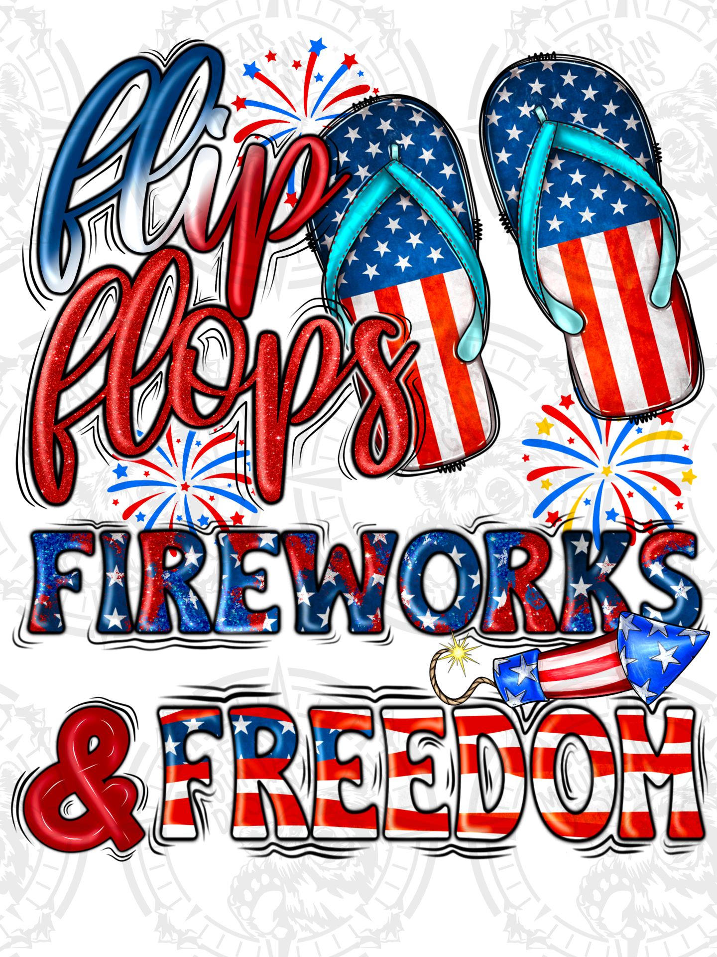 Flip Flops Fireworks & Freedom