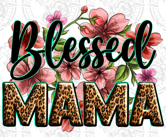 Floral Blessed Mama