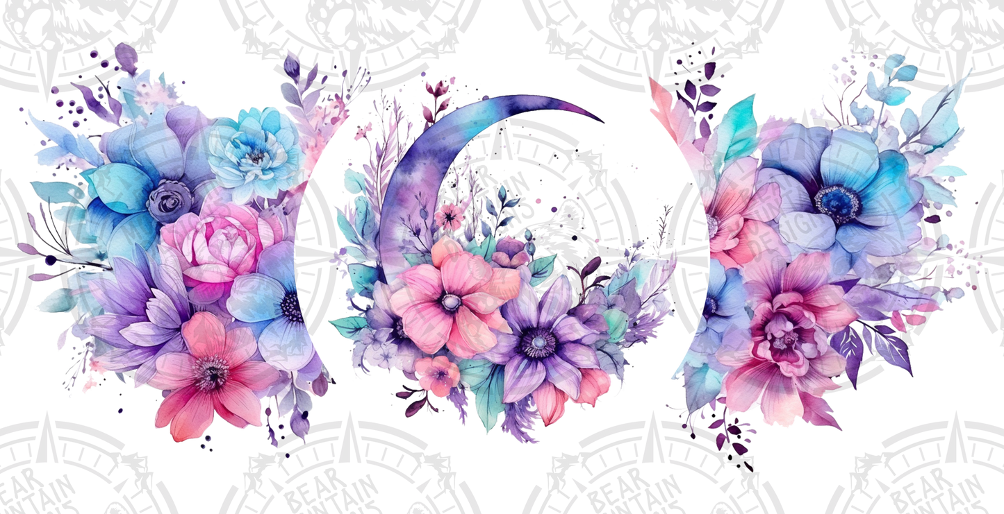 Floral Moon - Cup Wrap