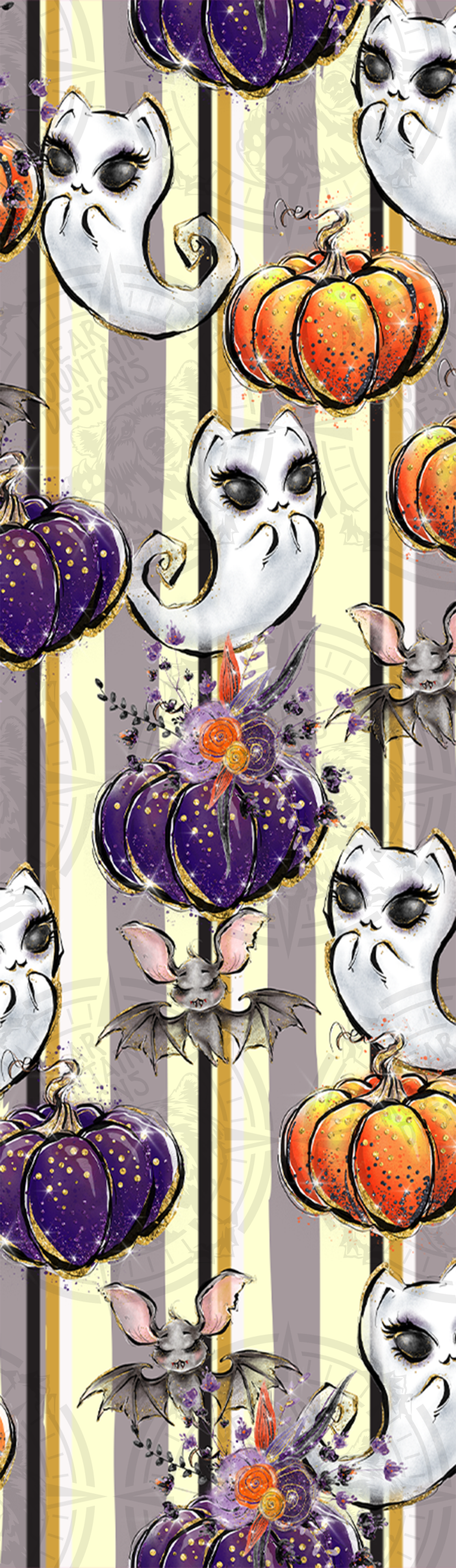 Ghost Kitty Halloween - Pen Wrap