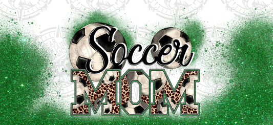 Glitter Soccer Mom - Cup Wrap