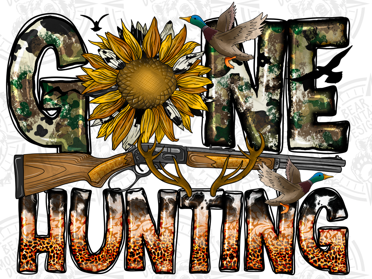 Gone Hunting - Sunflower