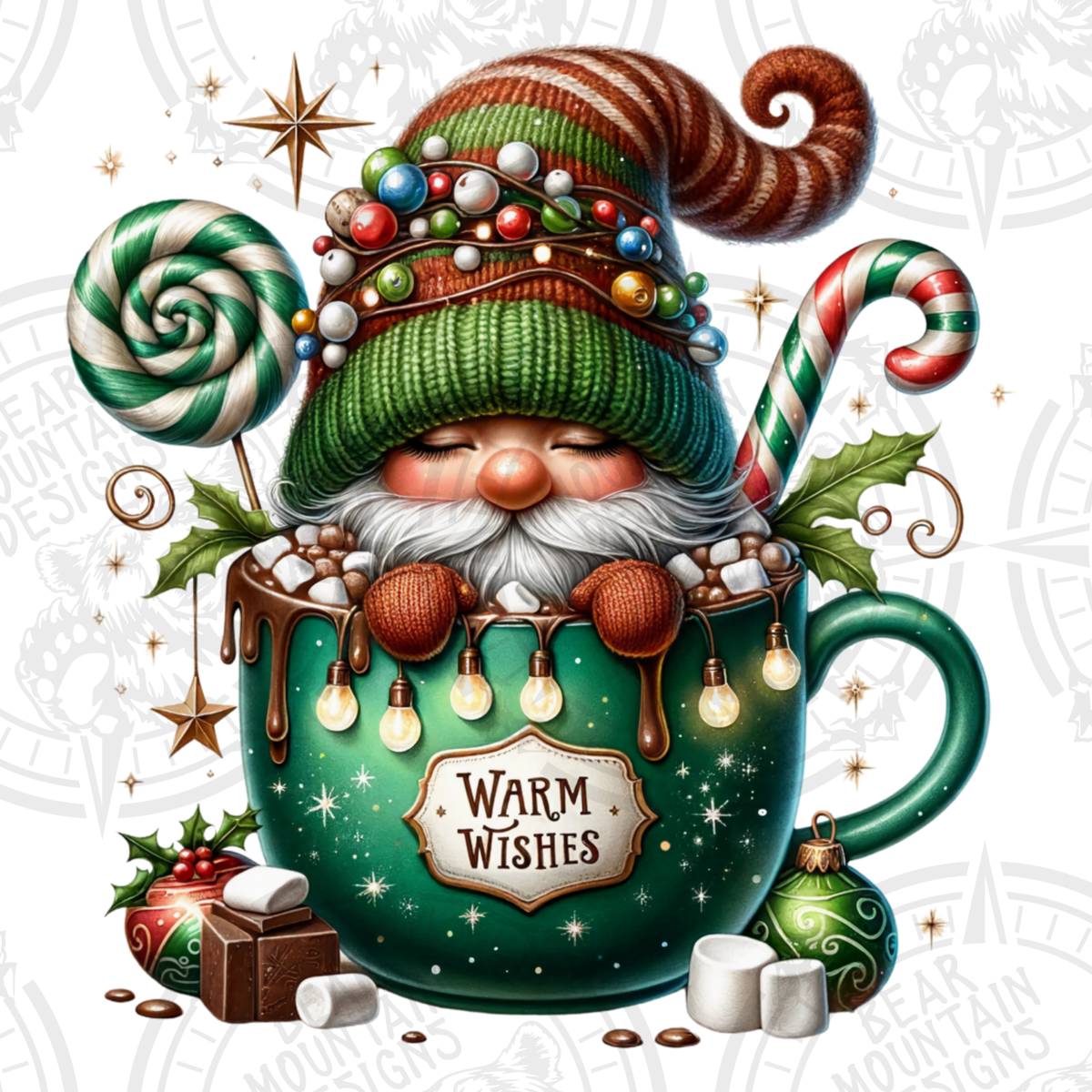 Green Warm Wishes Cocoa