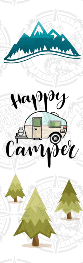 Happy Camper - Pen Wrap