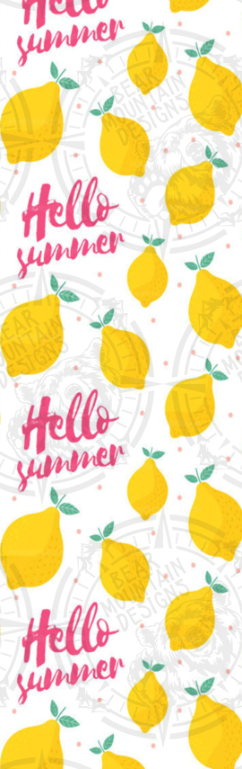 Hello Summer Lemons - Pen Wrap