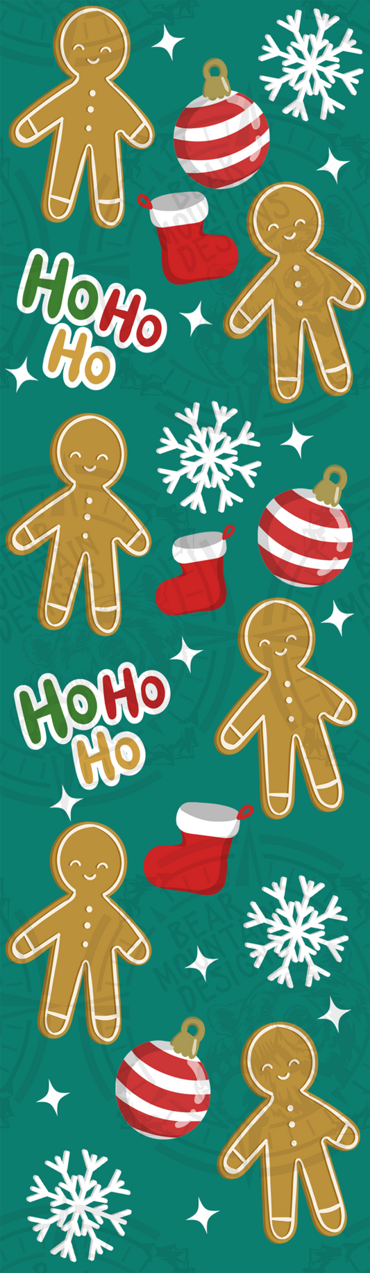 Ho Ho Ho Gingerbread - Pen Wrap