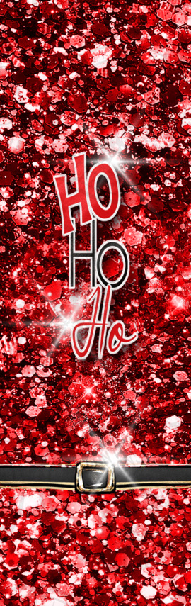 Ho Ho Ho Santa Belt - Pen Wrap