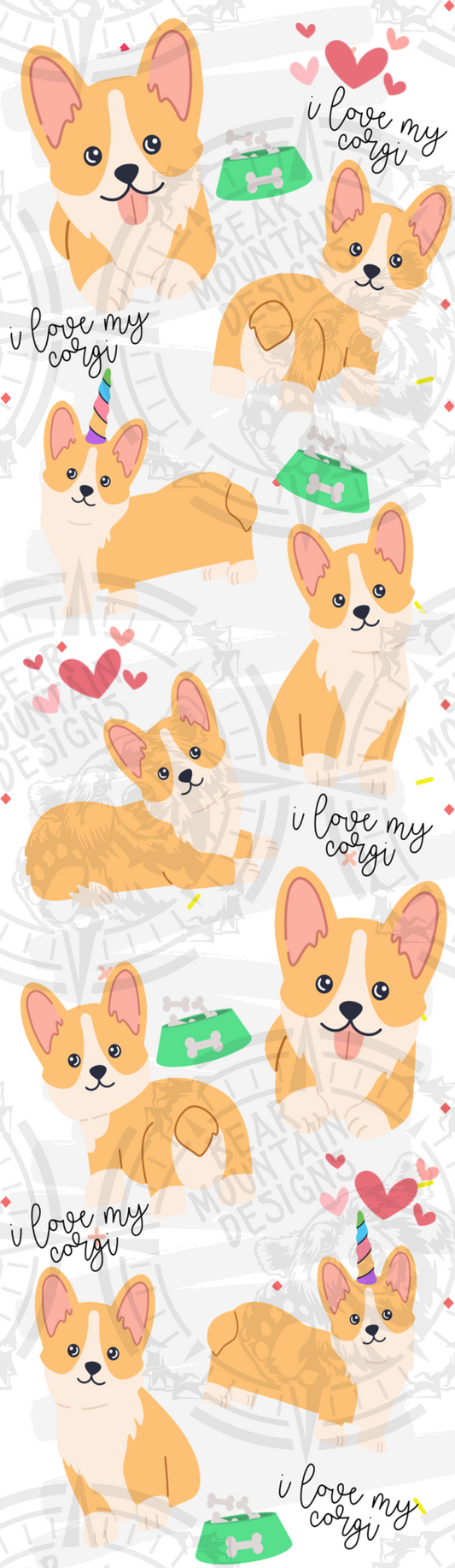 I Love My Corgi - Pen Wrap