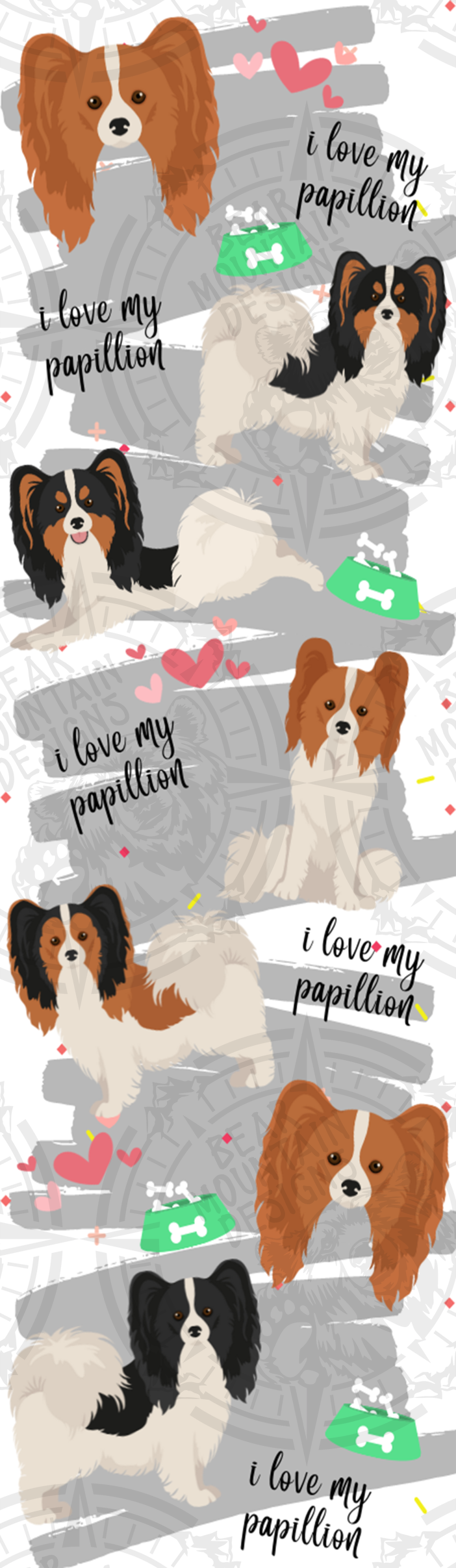 I Love My Papillion - Pen Wrap