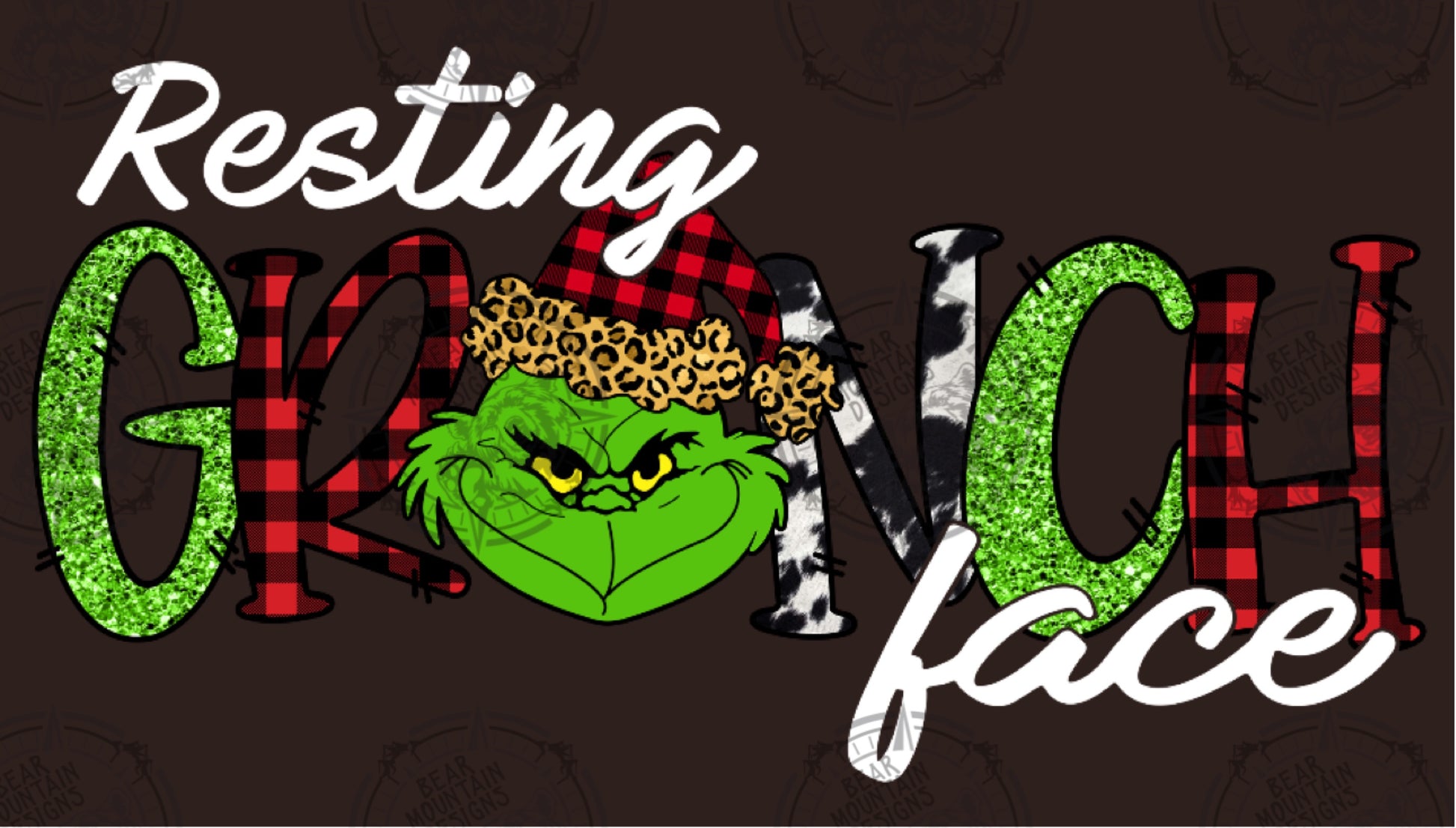 Resting Grinch Face – TiHO Designs