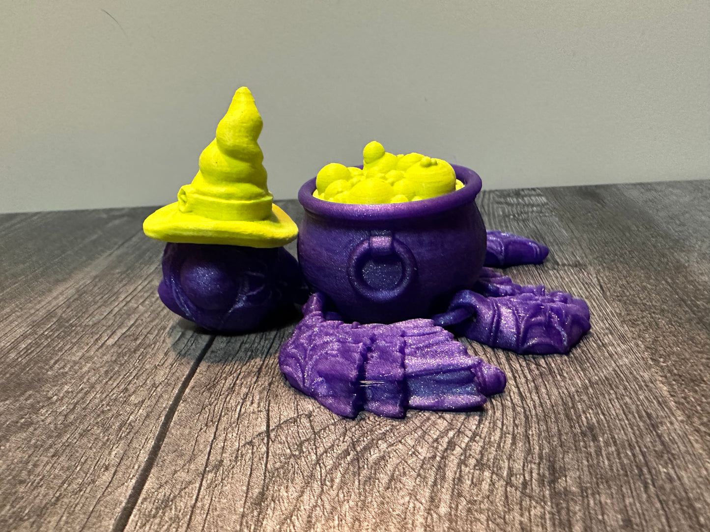 Witch Turtle - Purple/Green