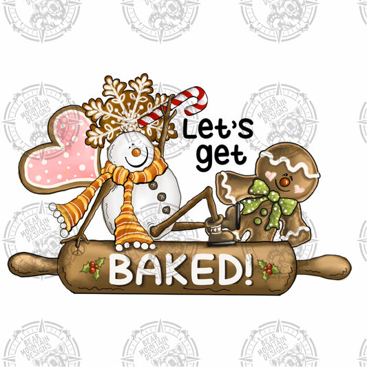 Let’s Get Baked - Snowman & Gingerbread