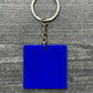 Blue - 1.75 Inch Acrylic Keychains