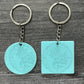 Light Blue - 1.75 Inch Acrylic Keychains