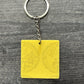 Yellow - 1.75 Inch Acrylic Keychains