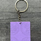 Purple - 1.75 Inch Acrylic Keychains