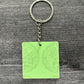 Green - 1.75 Inch Acrylic Keychains