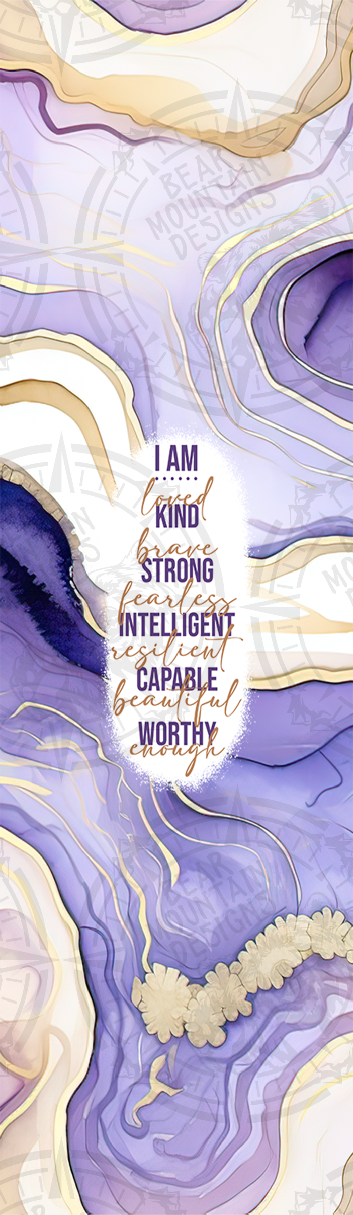 I Am Kind Strong Intelligent - Pen Wrap