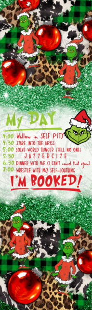 Im Booked Grinch - Pen Wrap