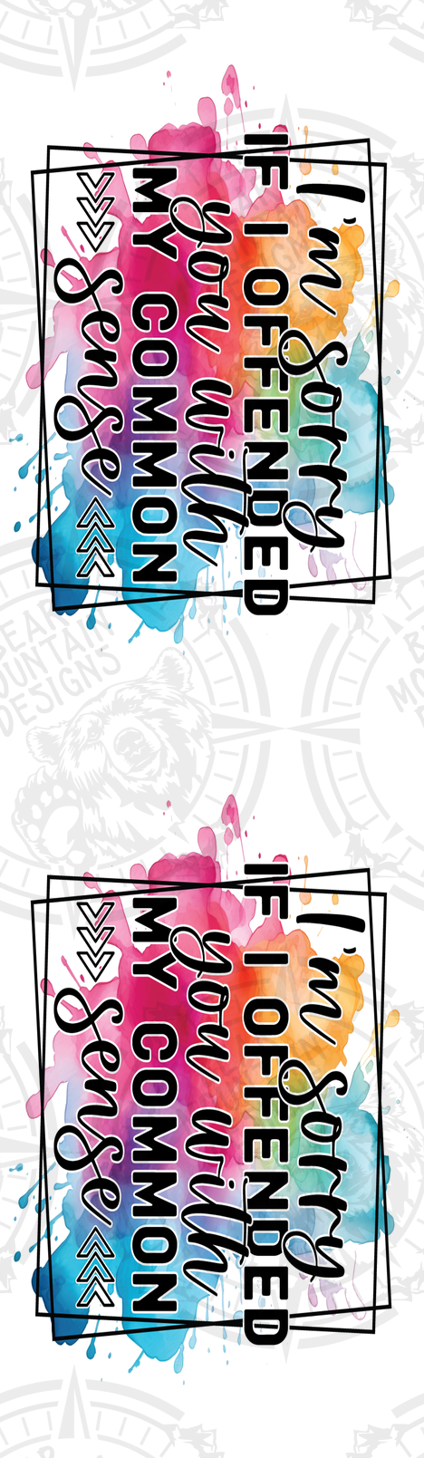 Im Sorry If I Offended You