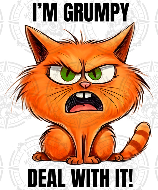 Im Grumpy Deal With It - Grumpy Cat