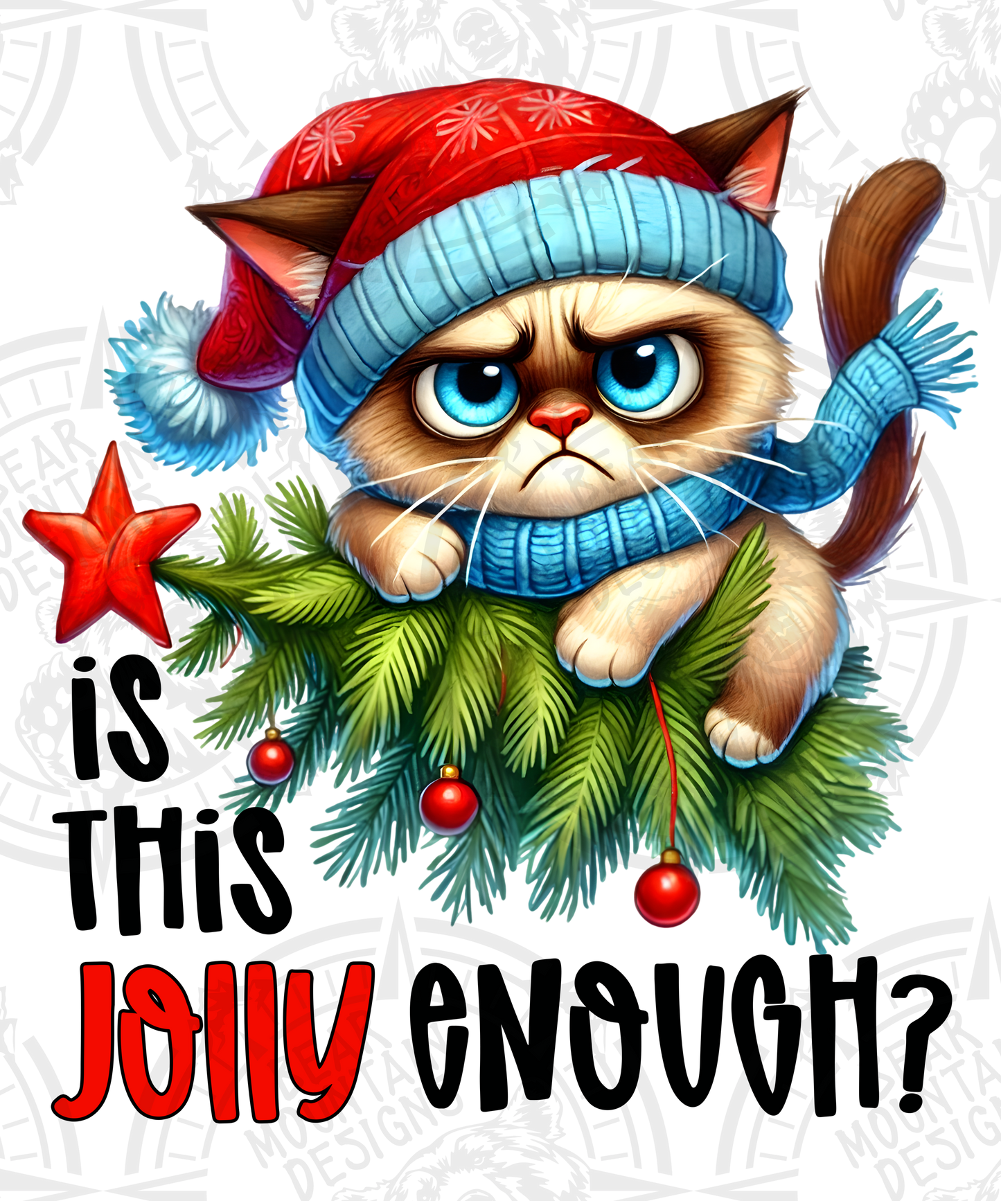 Is This Jolly Enough Christmas Grumpy Cat