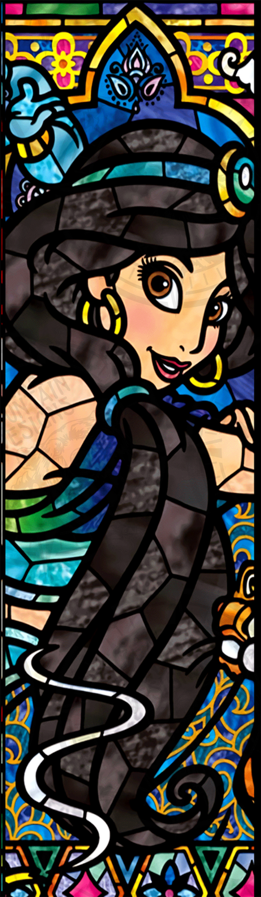 Jasmine Stained Glass - Pen Wrap