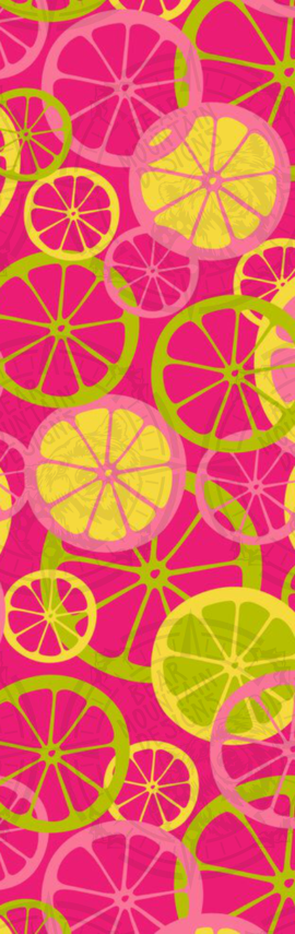 Lemon Lime Fruit Slices - Pen Wrap