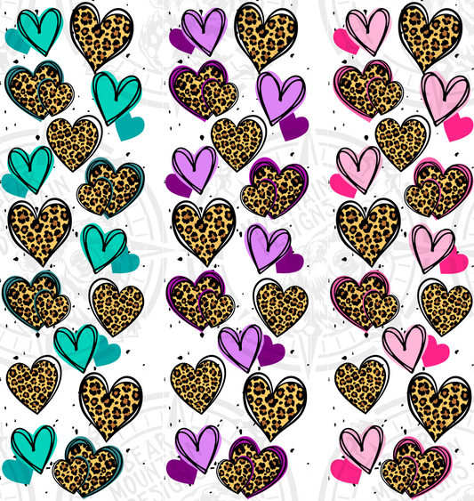 Leopard Heart Bundle - Pen Wrap